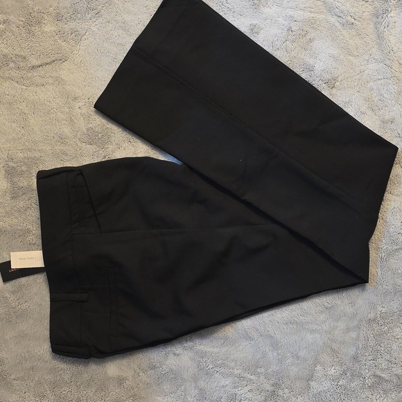 New York & Company Black Women's The 7th Avenue Stretch Bootcut Pants Size 6 - Picture 2 of 6